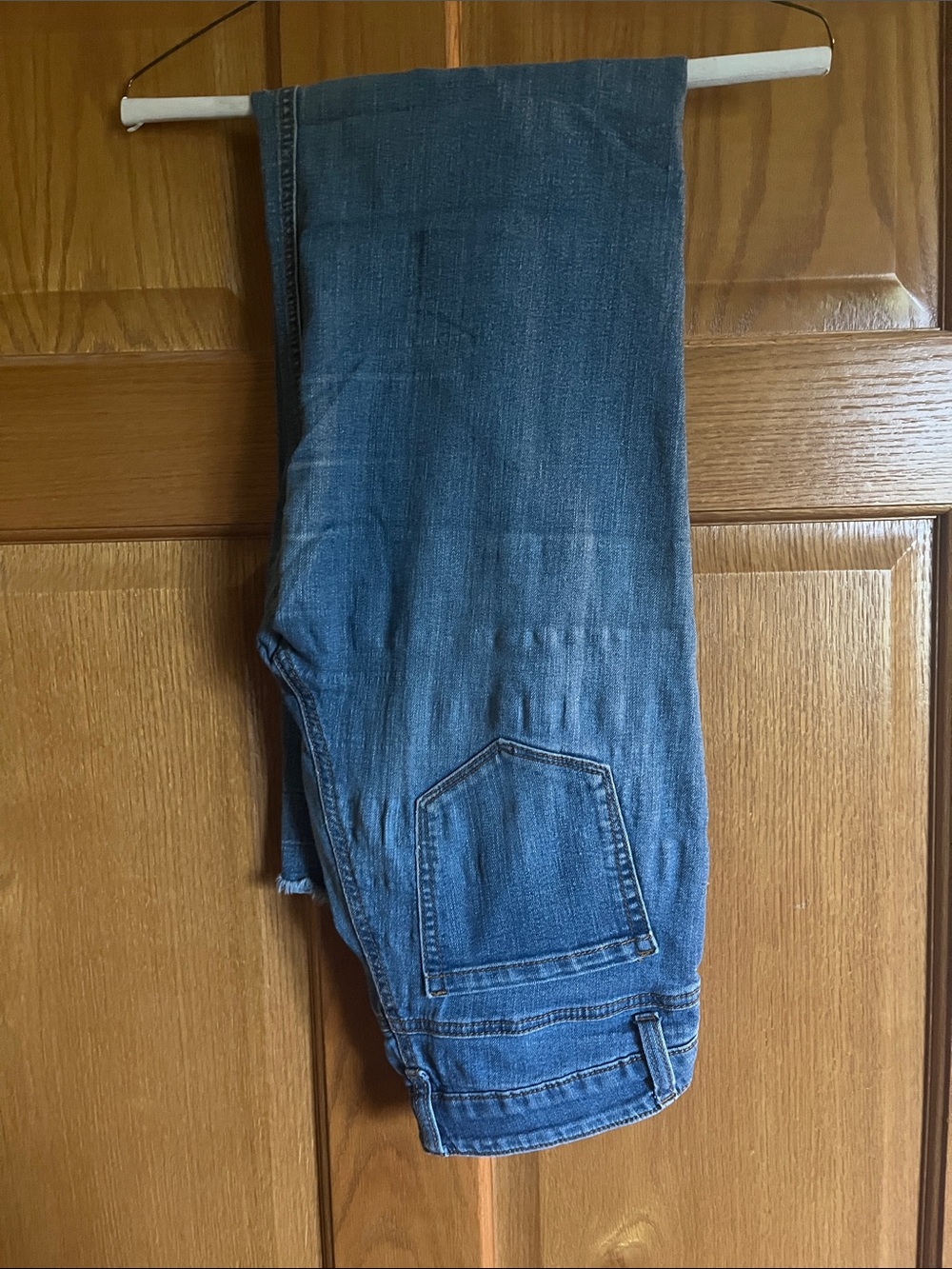 Wax Jean Women’s Flare Jeans in Medium Blue